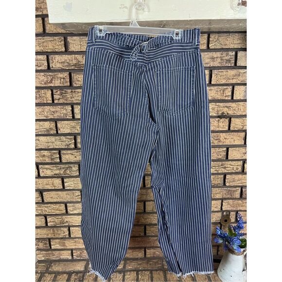 Pull and bear striped pants size 6  - Picture 2 of 8
